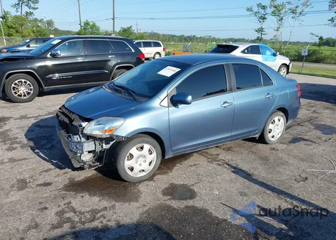 2012 Toyota Yaris из США, поврежденный, VIN JTDBT4K36CL020741